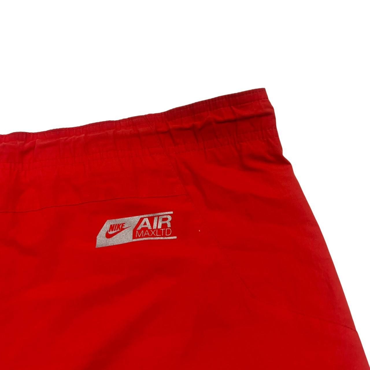Nike Vintage 2000s Red Nike LTD Shorts - Large Size US 40 / EU 56 - 6 Thumbnail