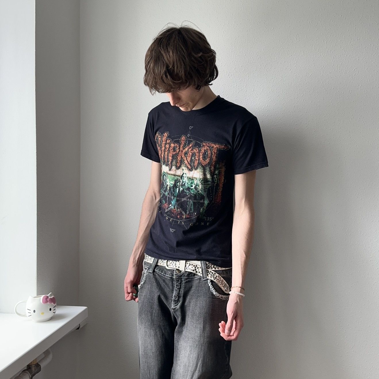 Band Tees × Vintage Vintage Slipknot All Hope Is Gone T Shirt Deftones Vibe Size US S / EU 44-46 / 1 - 3 Thumbnail