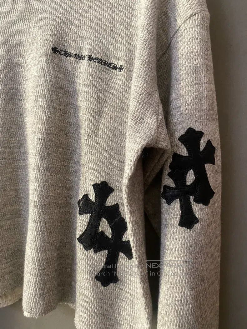Chrome Hearts CHROME HEARTS Size M Women's patch Waffle long sleeves Size M / US 6-8 / IT 42-44 - 2 Thumbnail