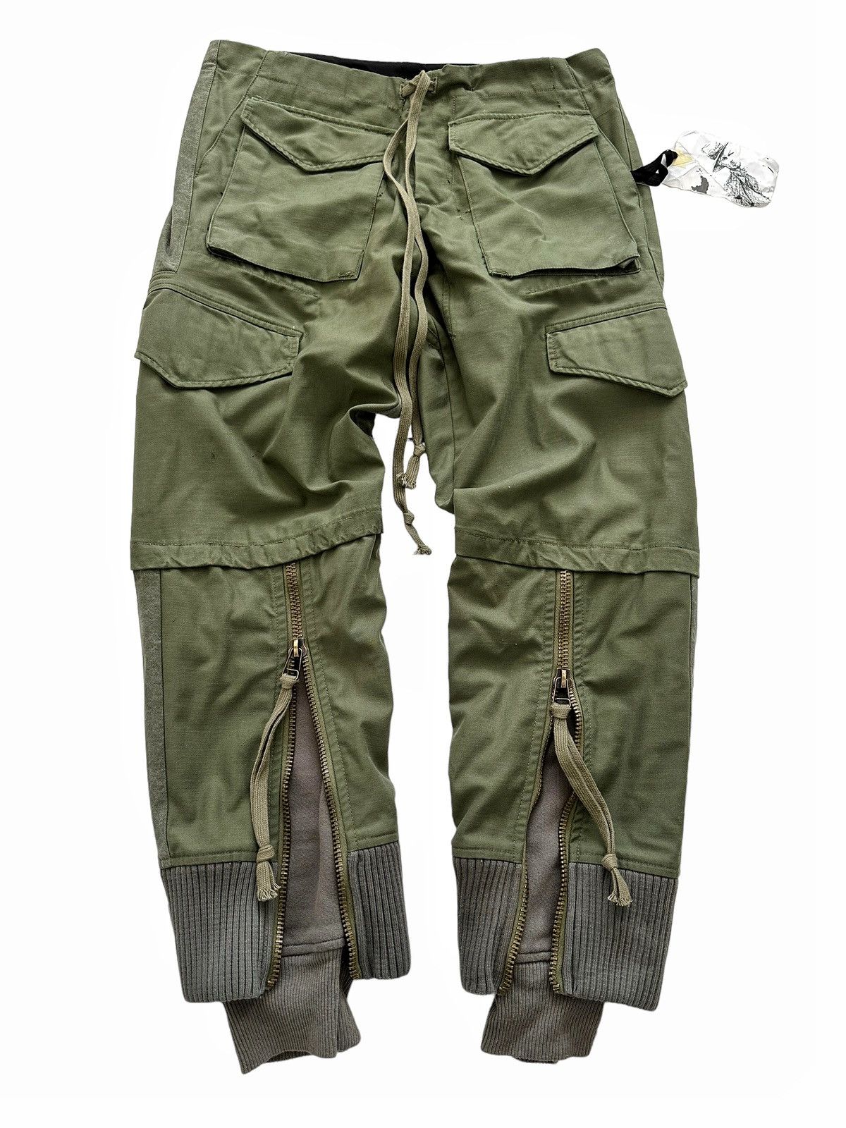 Greg Lauren Sz3 Army Zip Front Layer Cargo Size US 32 / EU 48 - 1 Thumbnail
