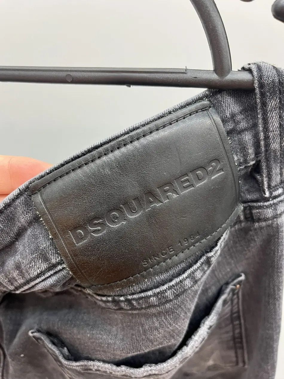 Dsquared2 Dsquared2 Icon Denim Distressed Painted Jeans Size US 33 - 3 Thumbnail