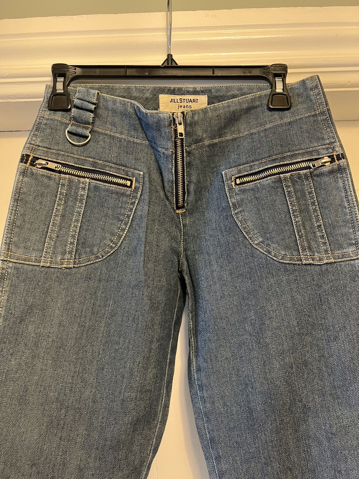 Jil Stuart Authentic Jill Stuart jeans denim size 4 with zippers rare Size 27" / US 4 / IT 40 - 3 Thumbnail