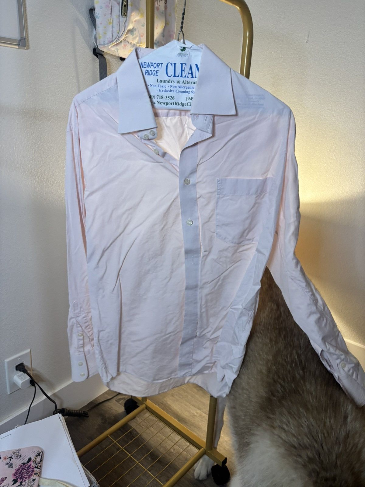 Other Men’s Pink Button Shirt Size US M / EU 48-50 / 2 - 1 Preview