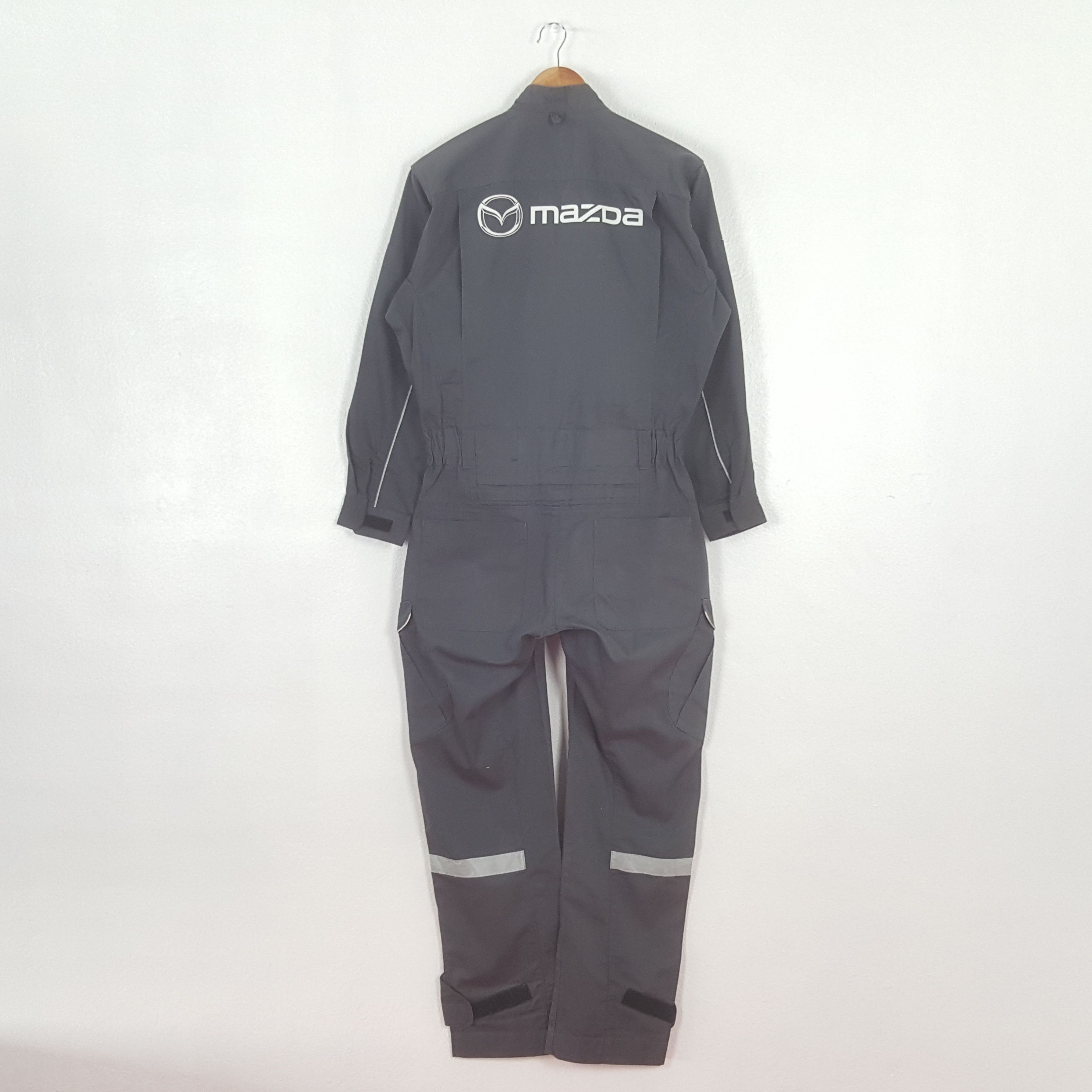 Vintage Vintage Mazda American Rally Team Coverall Jacket C305N3 Size US M / EU 48-50 / 2 - 1 Thumbnail