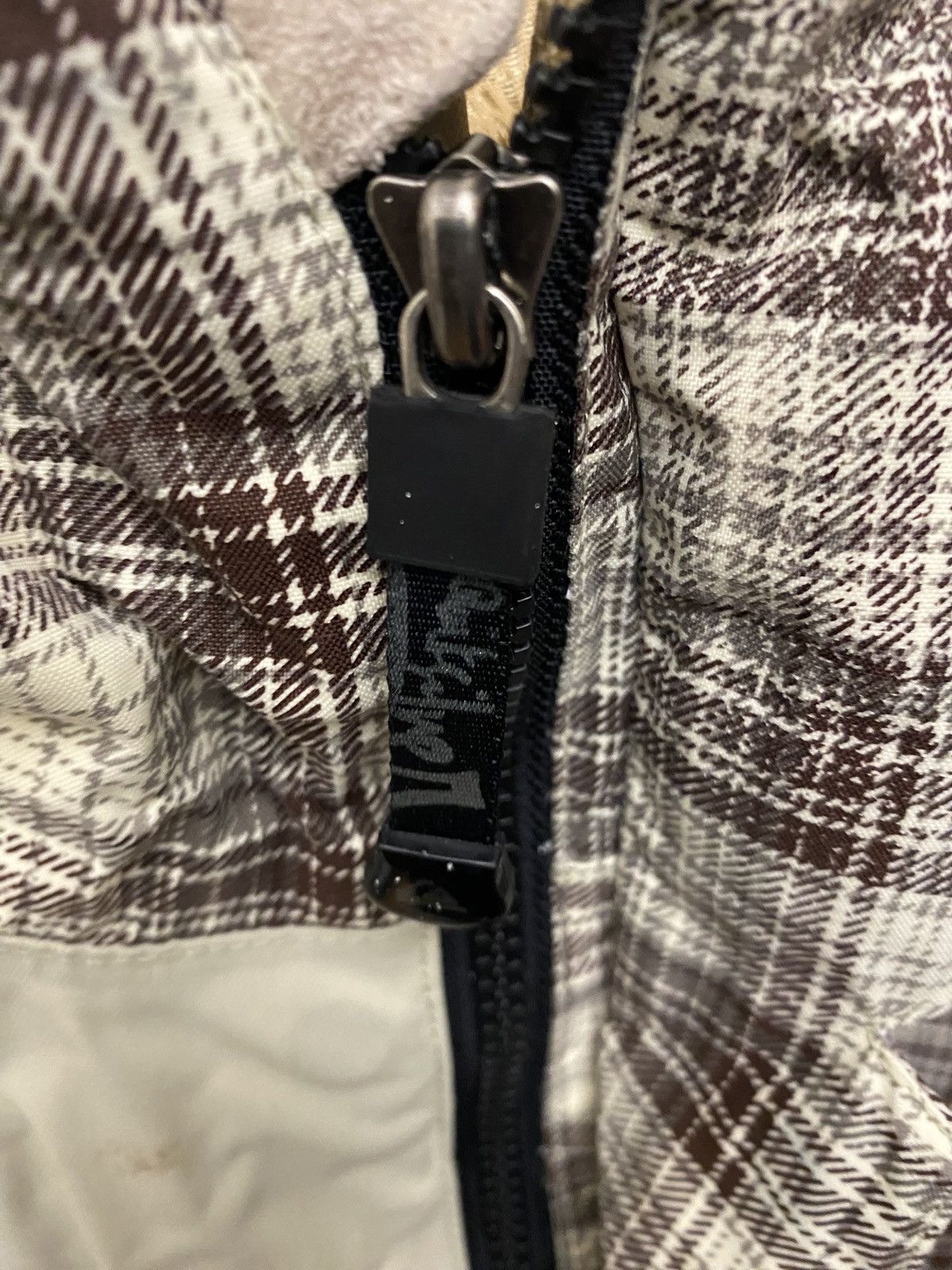 Quiksilver Quiksilver Todd Richards brown and cream plaid ski jacket Size US M / EU 48-50 / 2 - 11 Thumbnail