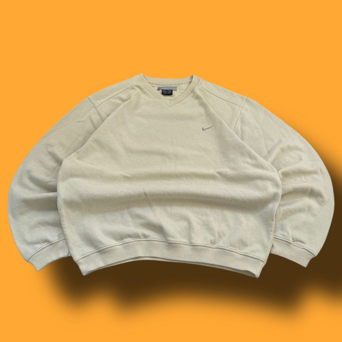 Nike × Vintage NIKE VINTAGE CENTER LOGO OVERSIZE BOXY SWEATSHIRT Size US M / EU 48-50 / 2 - 1 Thumbnail