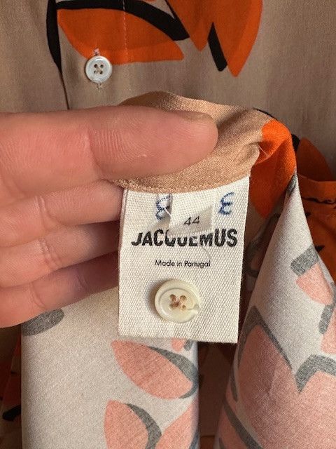 Jacquemus Jacquemus Le Papier Baou Shirt Size Small / 44 Size US S / EU 44-46 / 1 - 4 Thumbnail