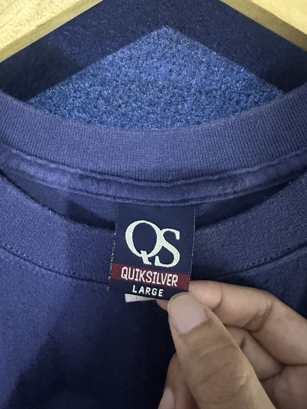 Quiksilver Crazy Rare Vintage 80s-90s Quiksilver Tshirt Size US L / EU 52-54 / 3 - 7 Thumbnail