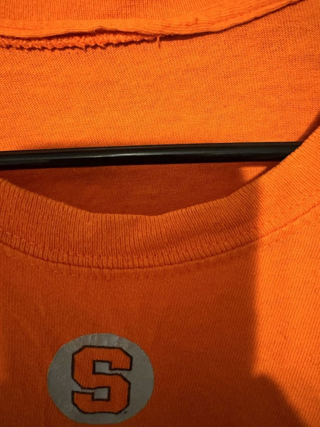 The Unbranded Brand Syracuse Orangemen Short Sleeve T-Shirt Men's XXL (?) Orange Size US XXL / EU 58 / 5 - 6 Thumbnail