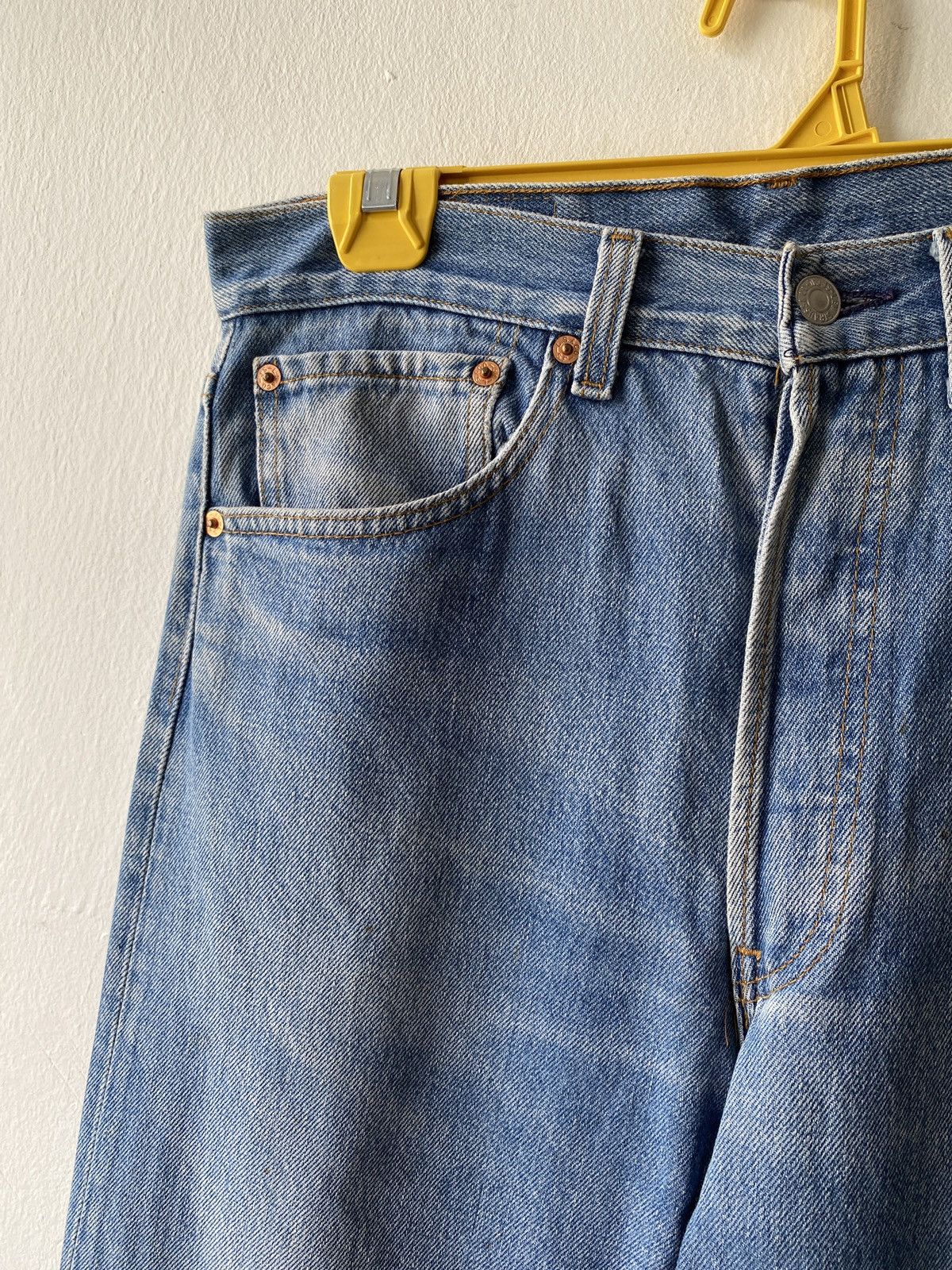 Levi's Vintage 90s Levi’s 501 Denim Size US 31 - 8 Thumbnail