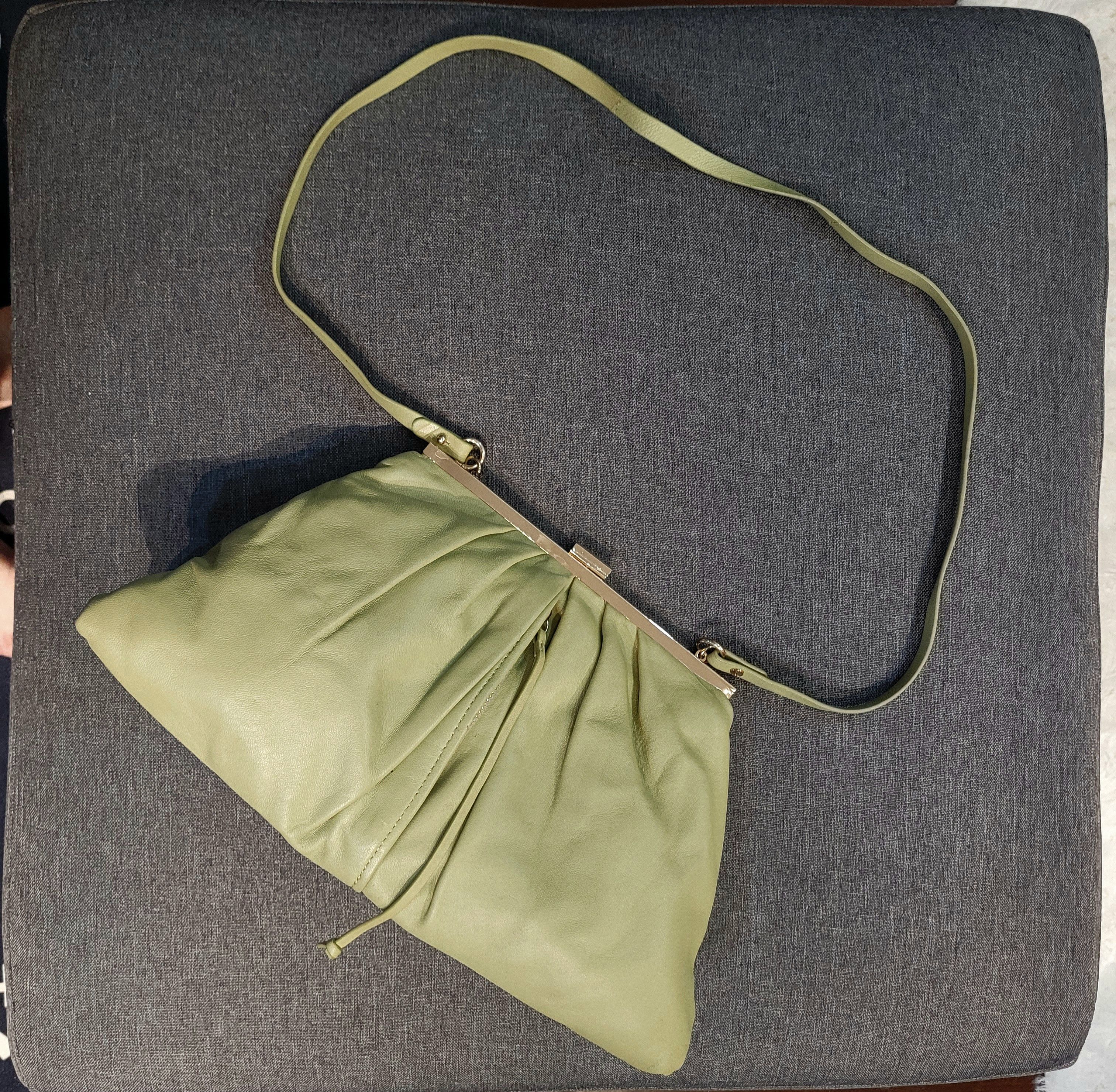 Zara Zara Double Soft Leather Medium Size Clutch Handbag Size ONE SIZE - 9 Thumbnail