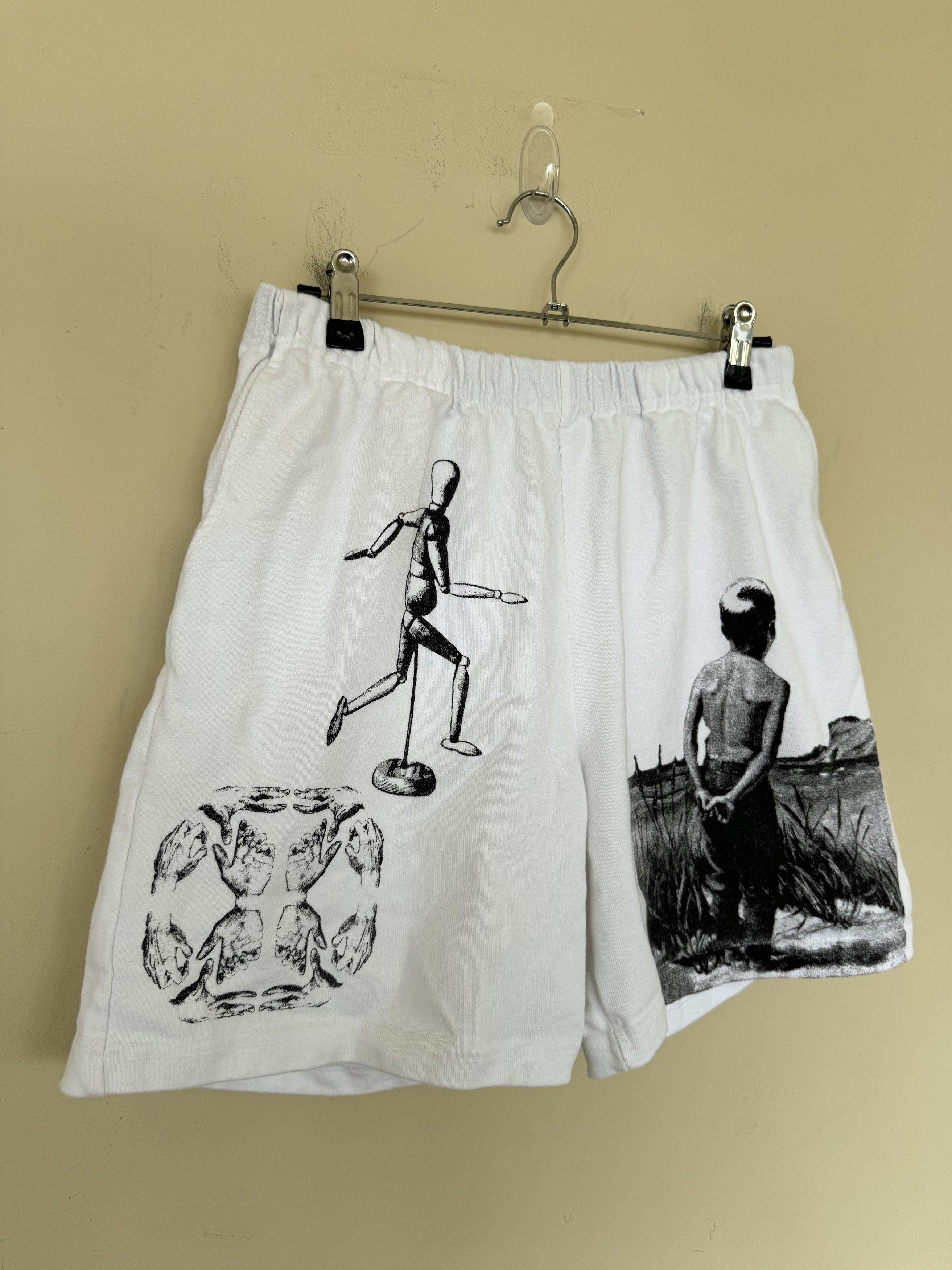 basketcase gallery Basketcase White Shorts Size US 30 / EU 46 - 3 Thumbnail