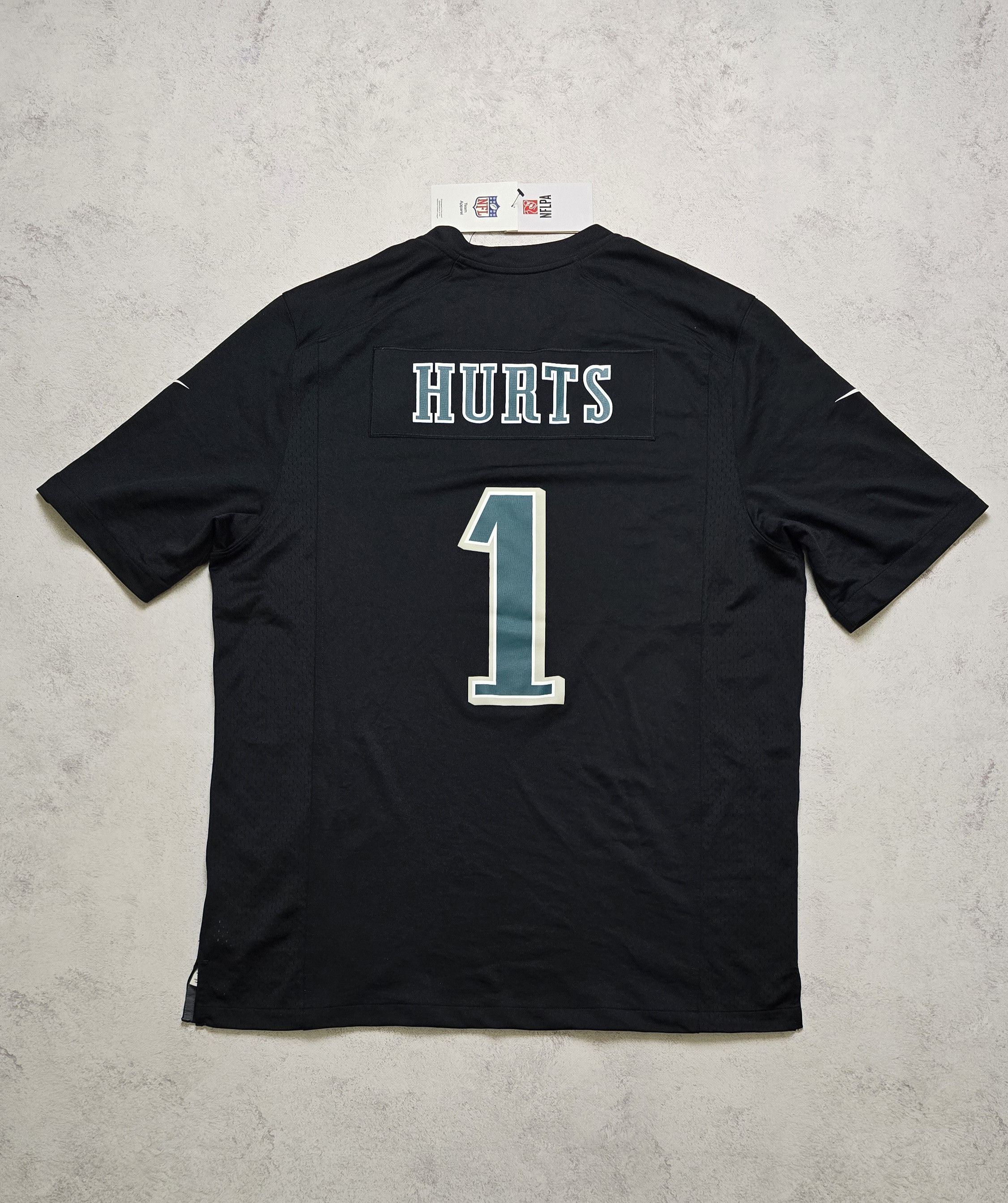 Nike Philadelphia Eagles Hurts Carbon Black Super Bowl 59 Jersey Size US XXL / EU 58 / 5 - 3 Thumbnail