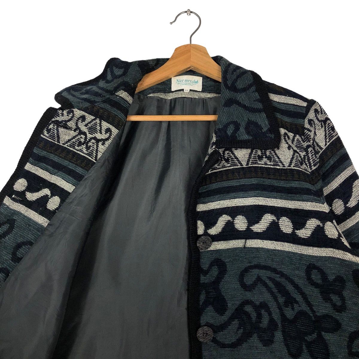 Japanese Brand 🔥Vtg Wool Jacket Nice Japan Navajo Issey Miyake Size US L / EU 52-54 / 3 - 10 Thumbnail