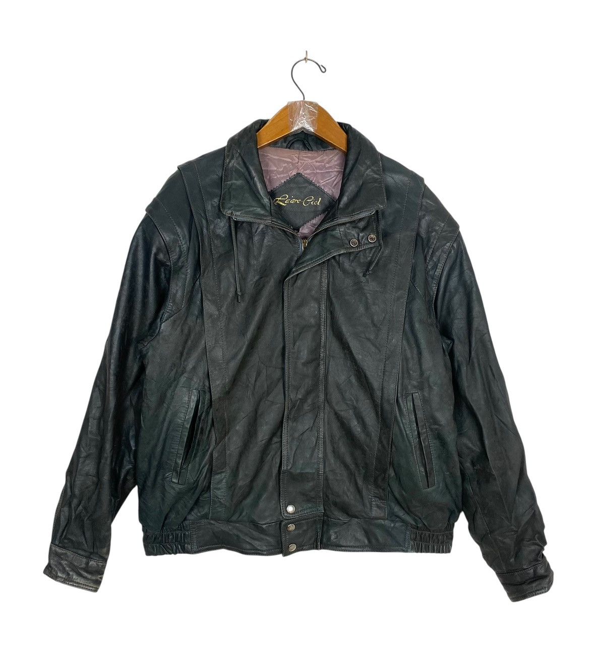 Vintage Rare‼️ Vintage Lear Ciel Genuine Leather Jacket Size US M / EU 48-50 / 2 - 1 Thumbnail