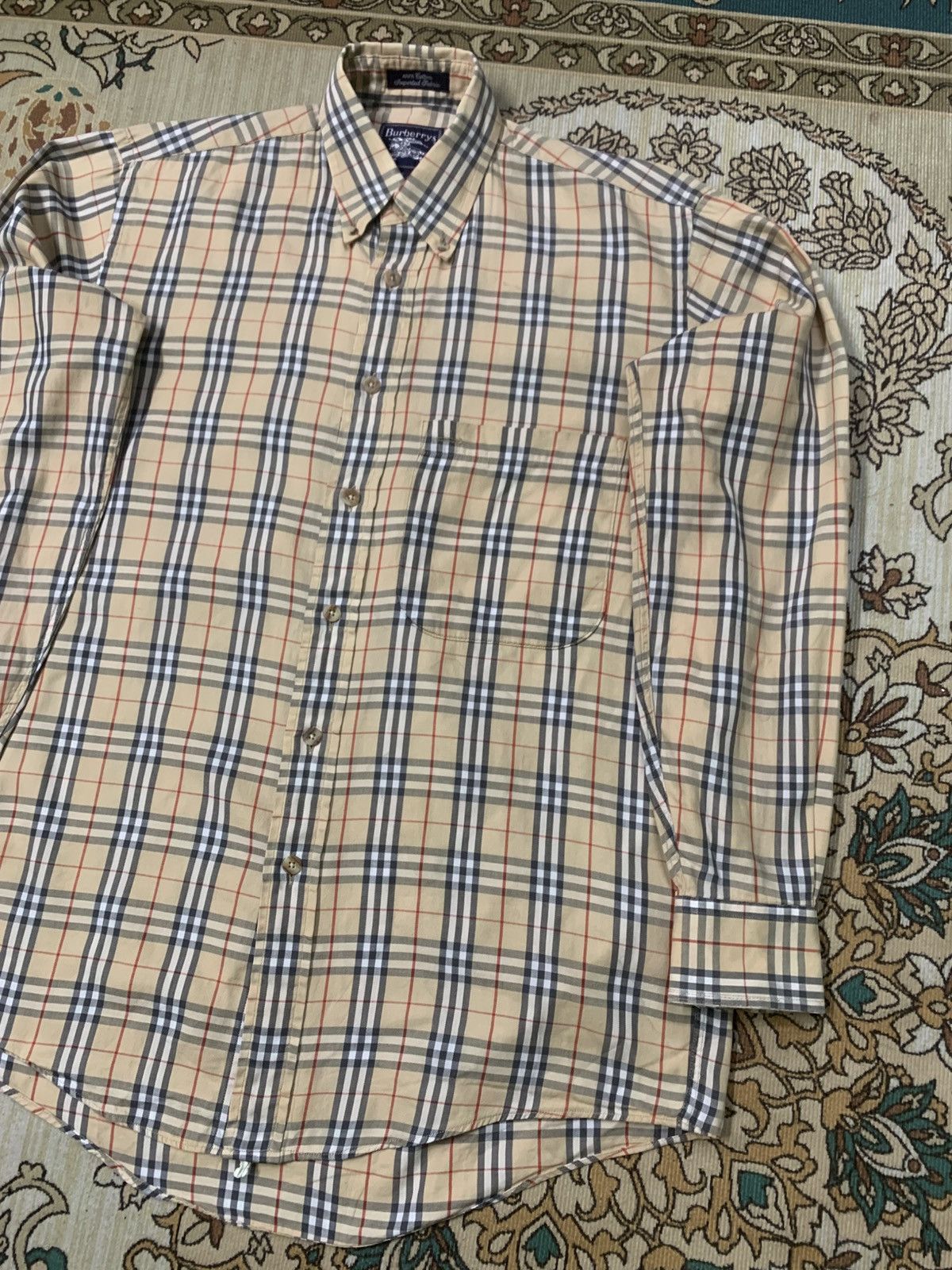 Burberry Vintage burberrys shirt upp buttong novacheck Size US S / EU 44-46 / 1 - 4 Thumbnail