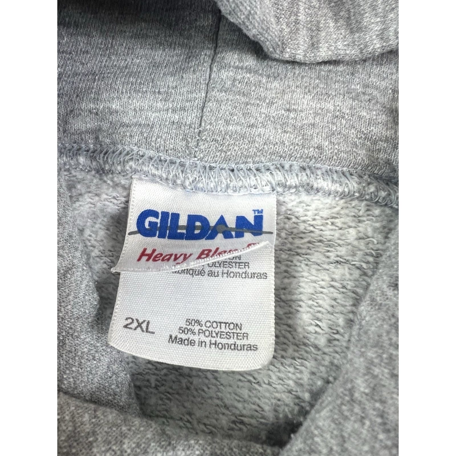 Gildan VINTAGE The Three Stooges Hoodie Sweatshirt 2XL Grey Mens Distressed Size US XXL / EU 58 / 5 - 7 Thumbnail