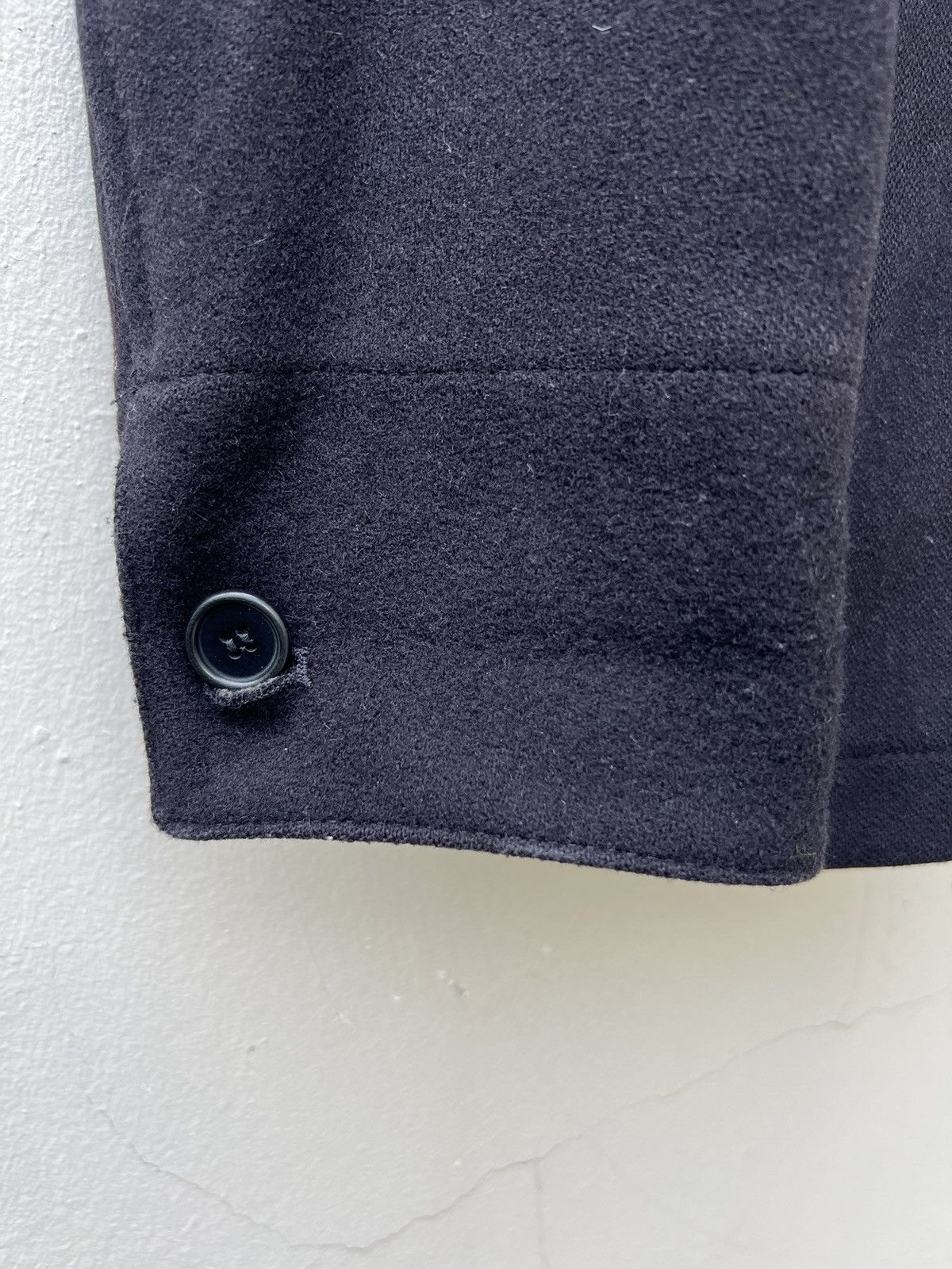 Margaret Howell Vintage Margaret Howell Black Wool Hoodie Jacket Size US L / EU 52-54 / 3 - 10 Thumbnail