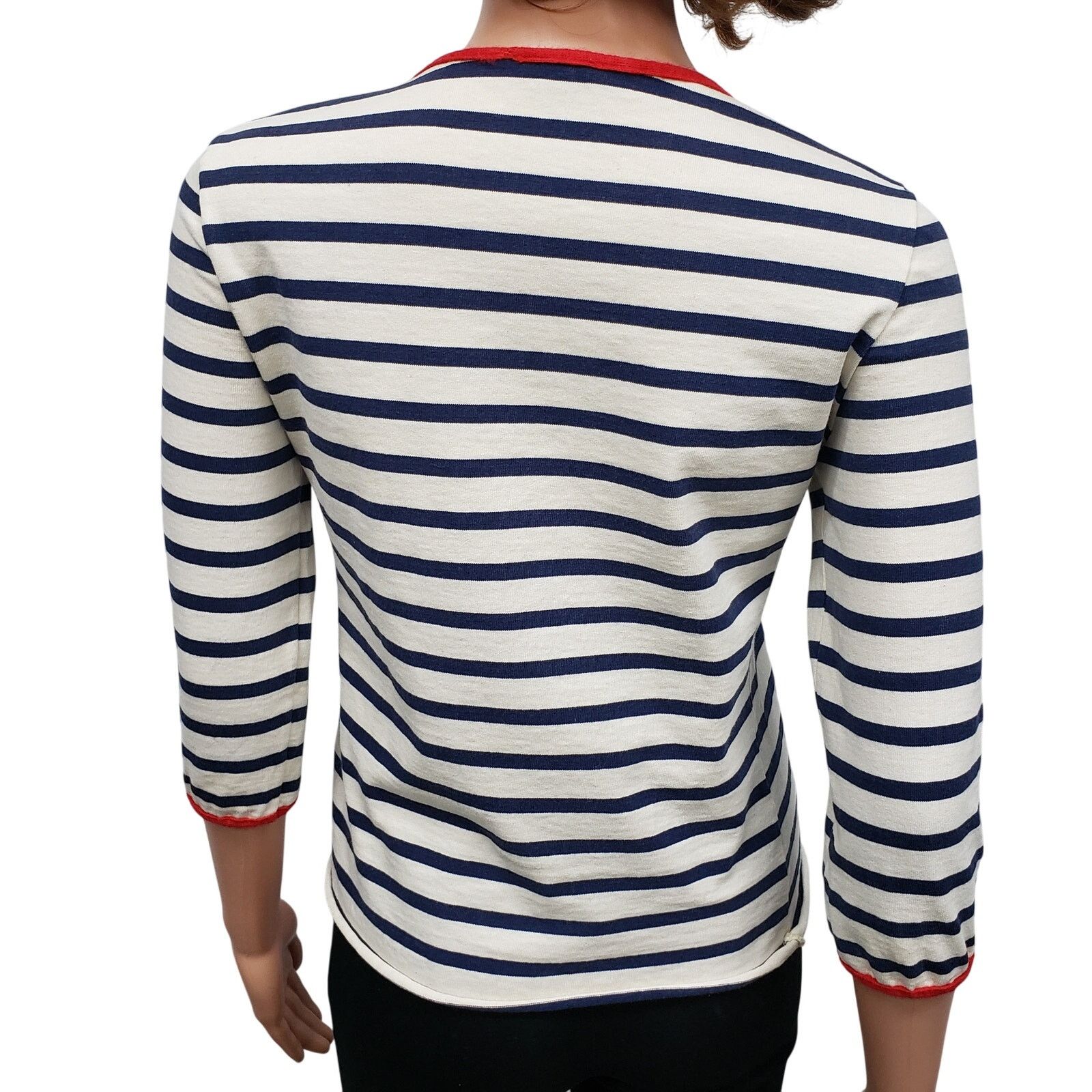 Marni MARNI Striped Top 3/4 Sleeve Made in Italy 42/ XXS / Girl Size XXS / US 00 / IT 34 - 8 Thumbnail