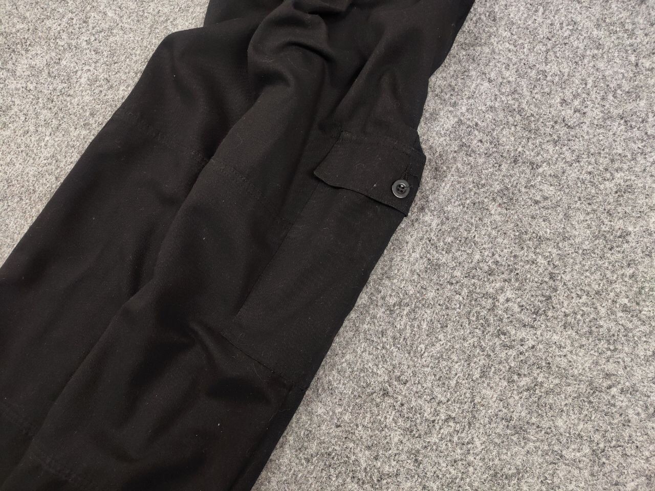 Other Vintage 90's Japanese Baggy Black Pocket Cargo Pants Size US 36 / EU 52 - 5 Thumbnail