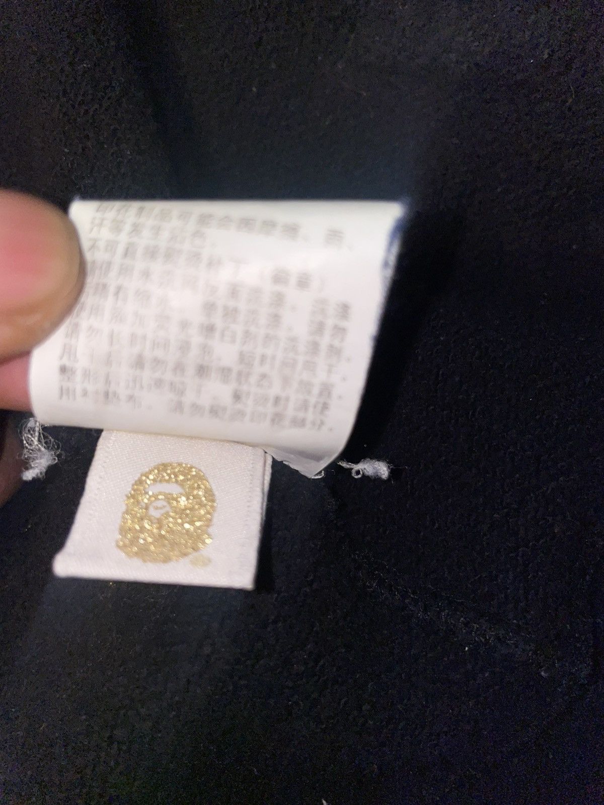 Bape BAPE Shark Full Zip Hoodie Split Camo Black/Grey Size M Size US M / EU 48-50 / 2 - 7 Thumbnail