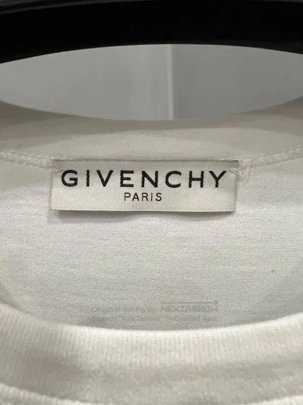 Givenchy Givenchy Women's XS White Cotton T-Shirt . Size XS / US 0-2 / IT 36-38 - 3 Thumbnail