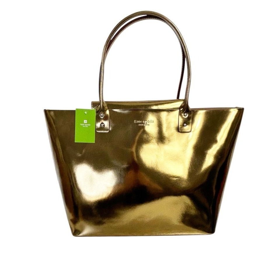 Kate Spade Small Coal Tote in Metallic London Bronze - NWT*