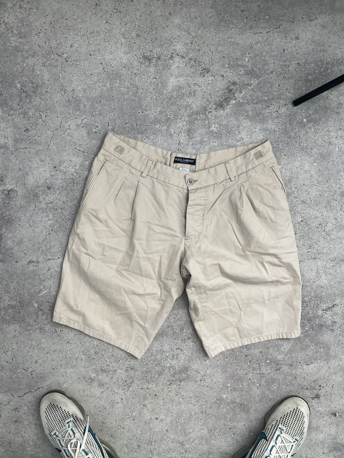 Dolce & Gabbana × Vintage Vintage Y2K Dolce Gabbana Denim Shorts Old Money Size US 34 / EU 50 - 1 Thumbnail