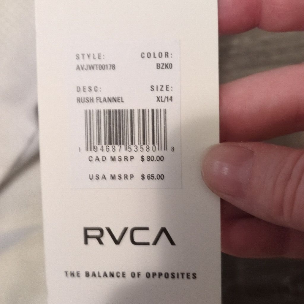 RVCA RVCA rush flannel shirt size XL Size XL / US 12-14 / IT 48-50 - 6 Thumbnail