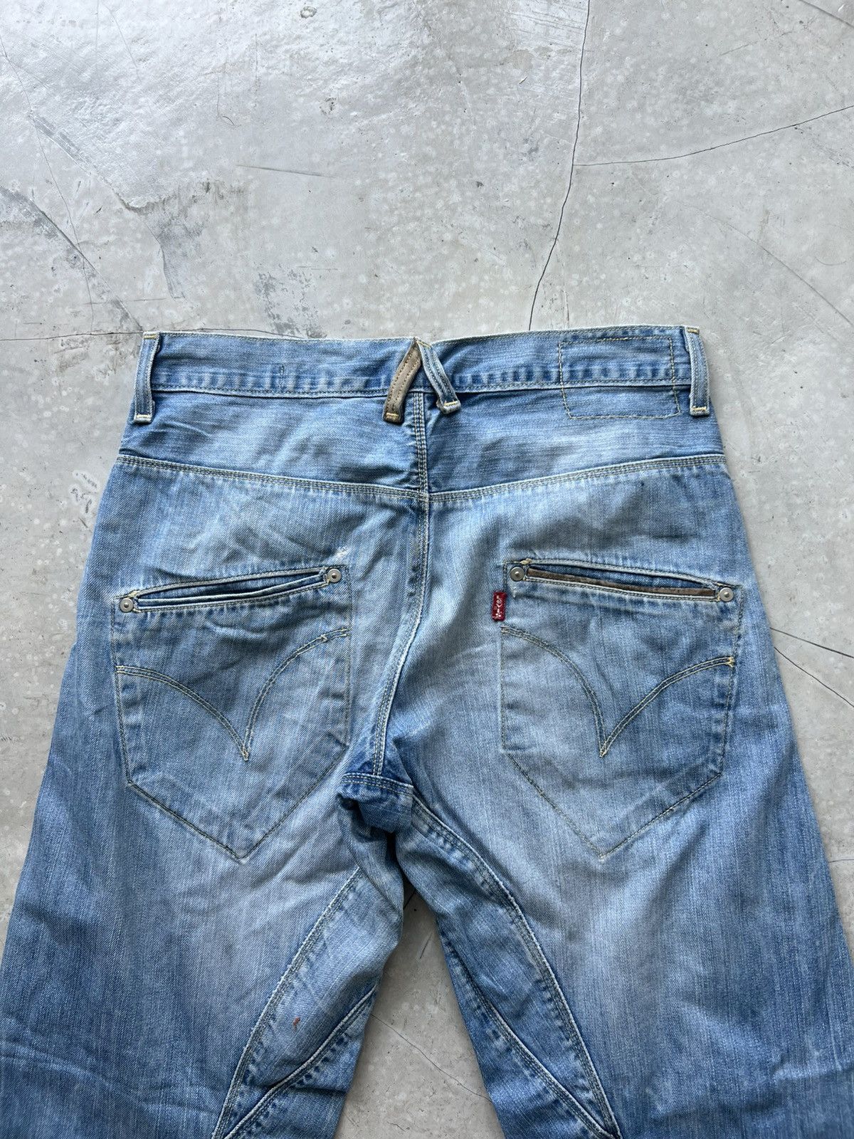 Levi's Levis Engineered Jeans Buckleback Tag W27 Actual 30x29.5 Size US 30 / EU 46 - 5 Thumbnail