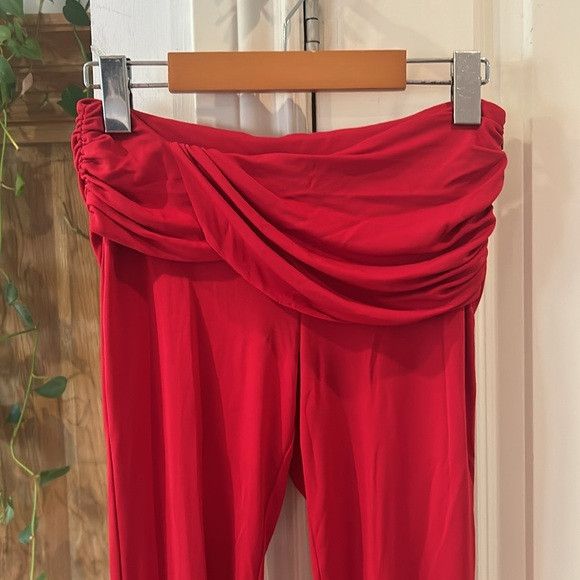 Blumarine NEW SSENSE BLUMARINE DRAPED LEGGINGS WOMEN'S 0 Size 26" / US 2 / IT 38 - 4 Thumbnail