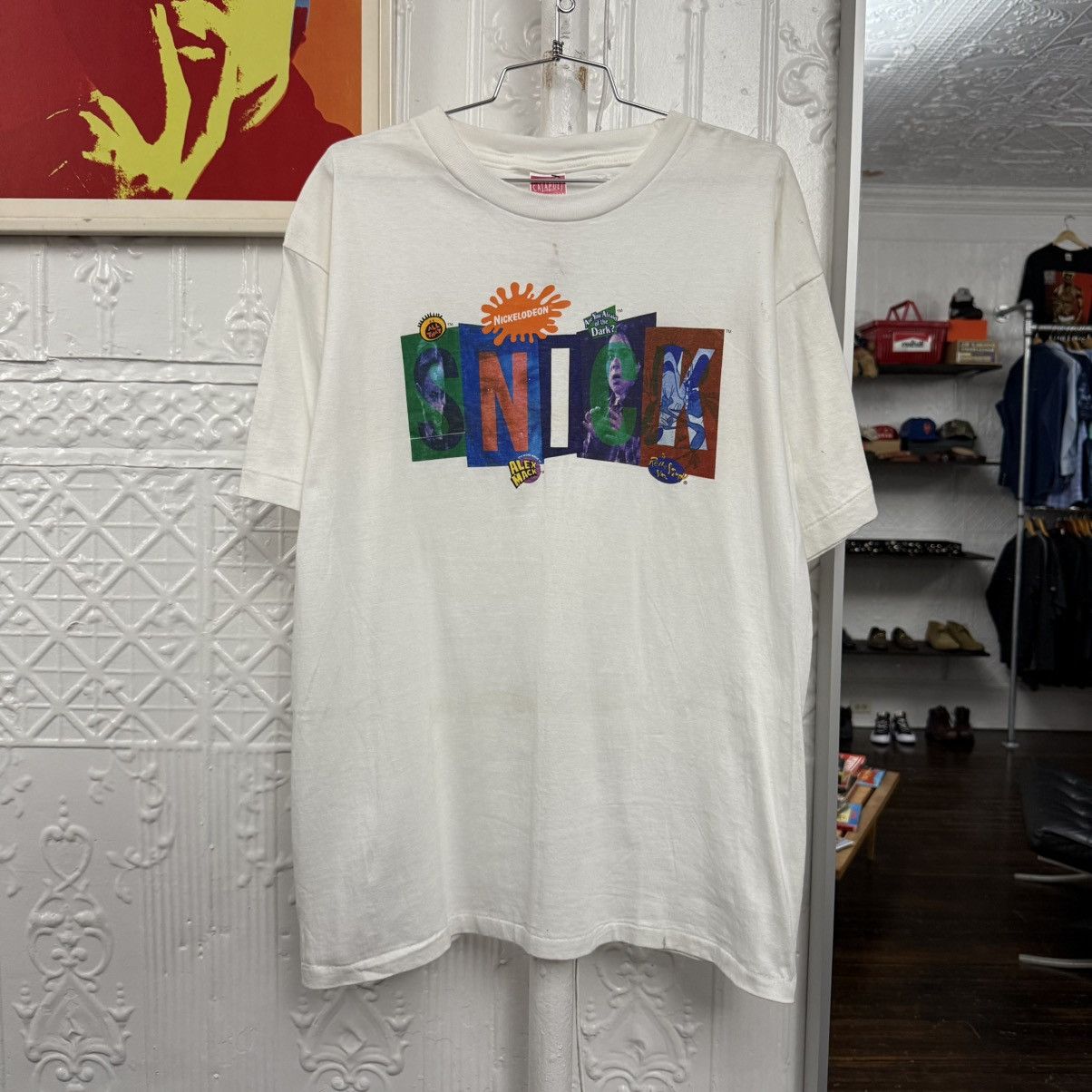 Other vintage 1990s nickelodeon snick graphic cartoon tshirt Size US L / EU 52-54 / 3 - 1 Thumbnail