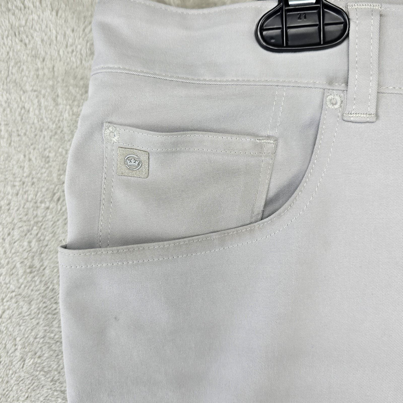 Peter Millar Peter Millar Pants 36x32 (Fits 38x31) Gray Golf 5 Pocket Size US 36 / EU 52 - 4 Thumbnail