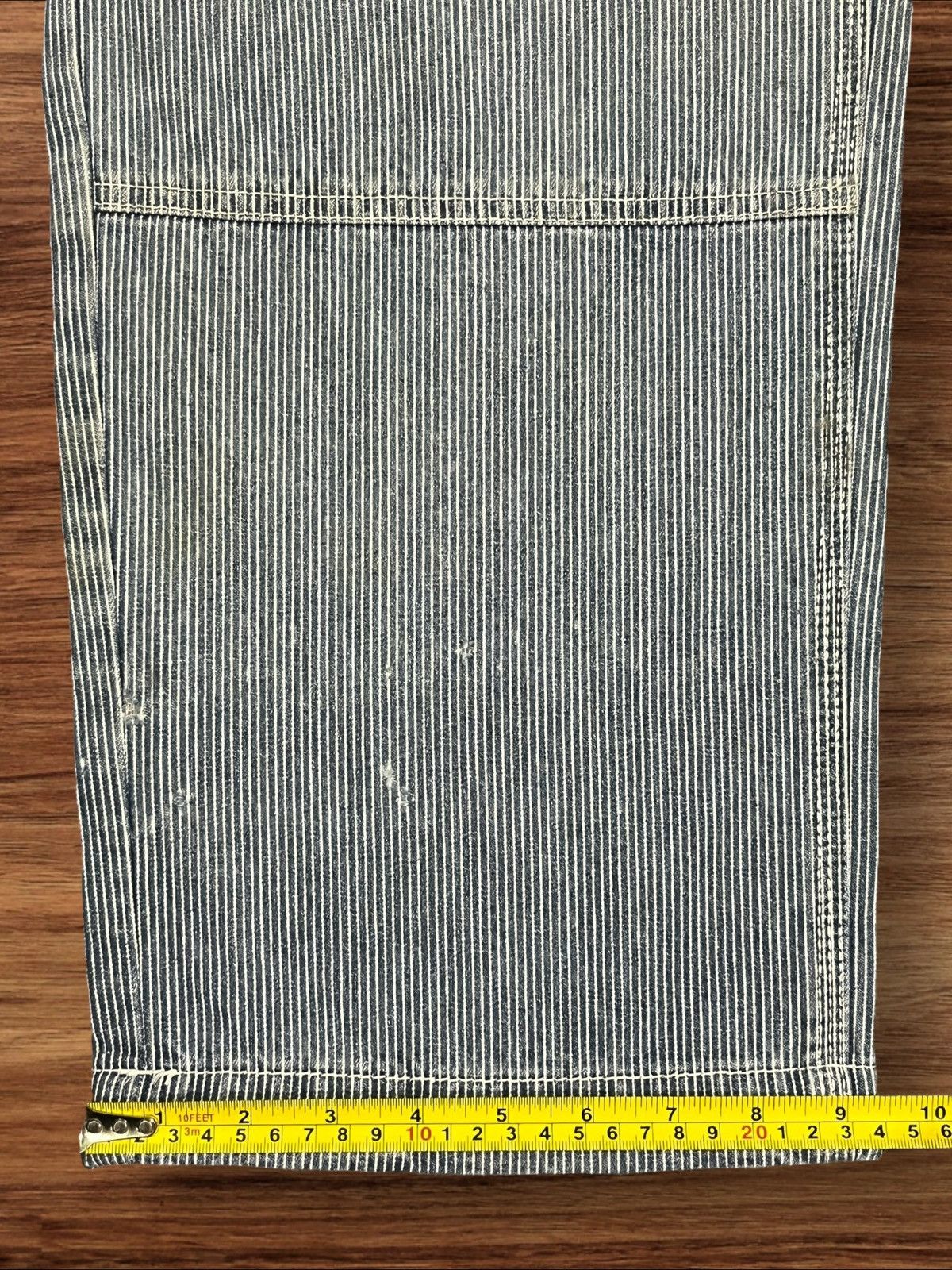 Carhartt × Vintage Vintage Dogman Wabash Carpenter Cargo Rusty Blue Wash Pants Size US 32 / EU 48 - 15 Thumbnail