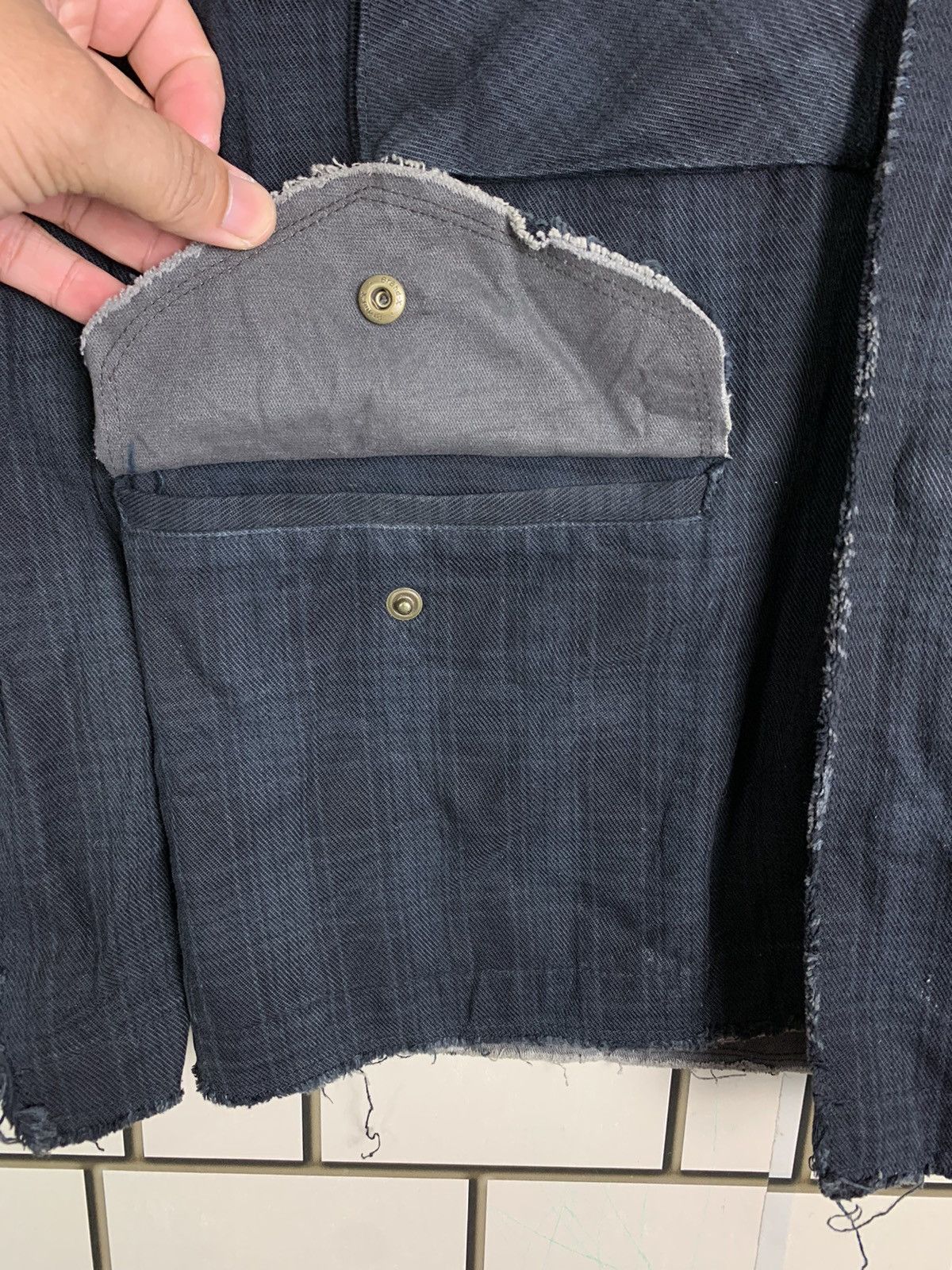 Japanese Brand × Vintage Vintage Japanese Brand CP Decency Distressed Jacket Size US L / EU 52-54 / 3 - 10 Thumbnail
