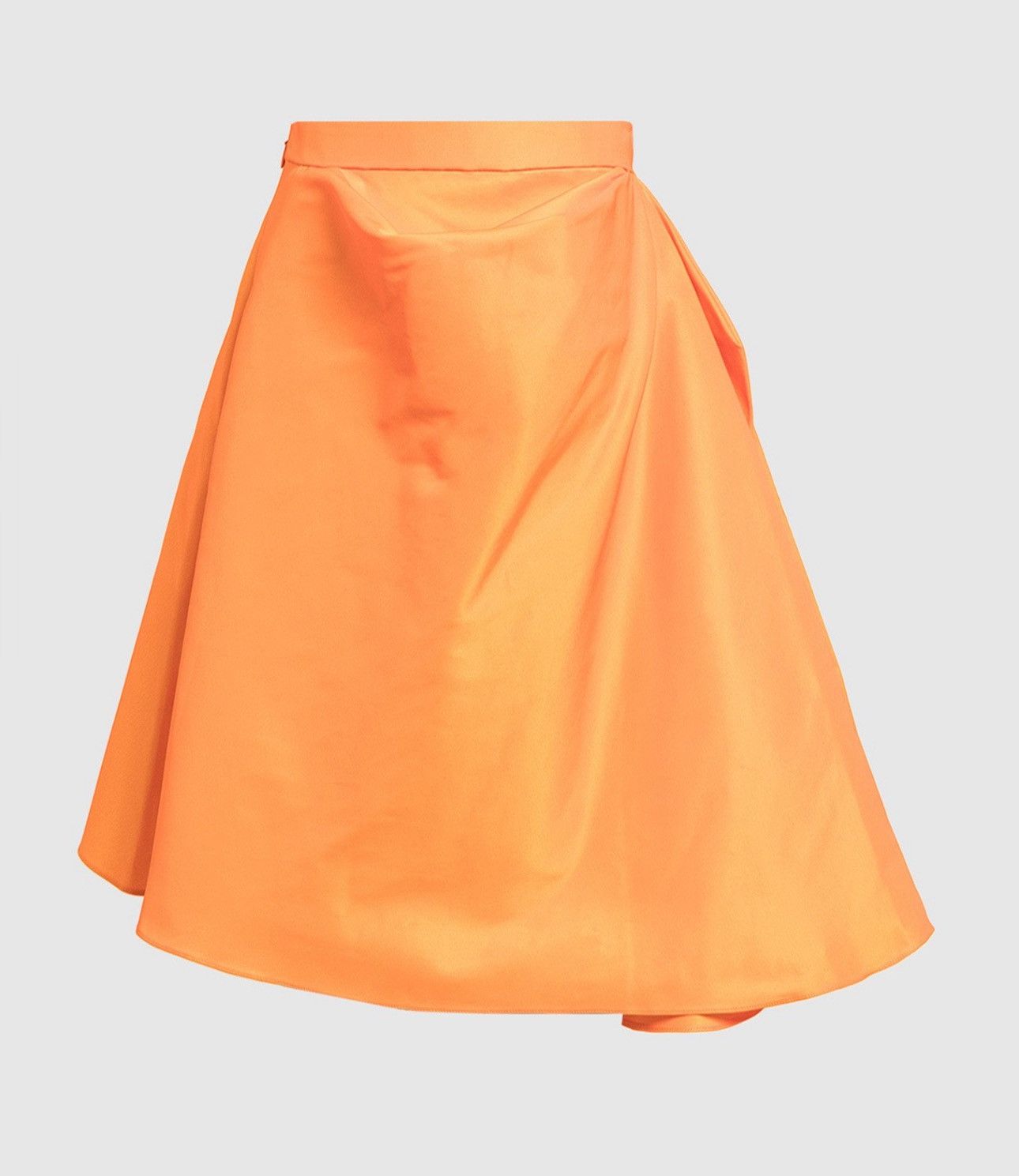 Alexander McQueen Last Alexander McQueen Orange Midi Skirt Size 26" / US 2 / IT 38 - 1 Thumbnail