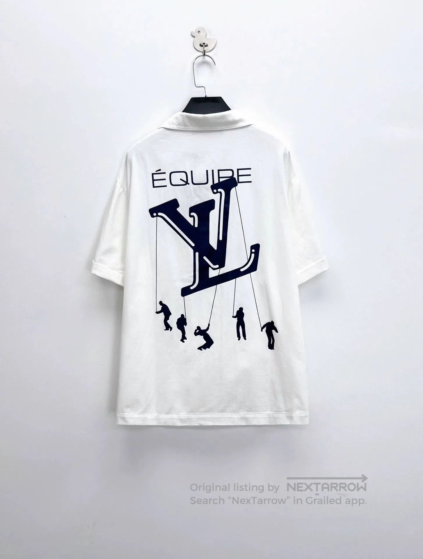 Louis Vuitton louis vuitton white short sleeve shirt. Size US XL / EU 56 / 4 - 2 Thumbnail