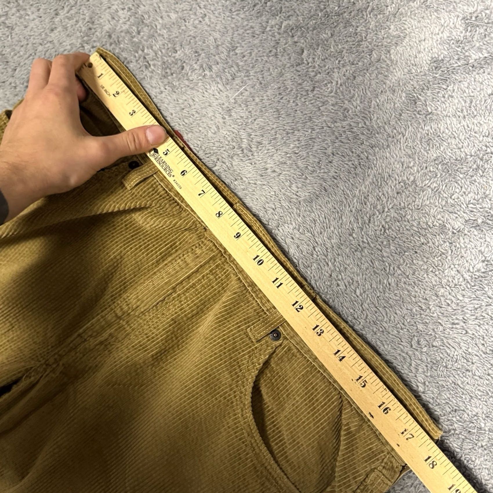 Levi's Levi's Mens 511 Slim Fit Straight Leg Corduroy Chino Pants 32x30 Brown 5 Pocket Trouser Size US 32 / EU 48 - 5 Thumbnail