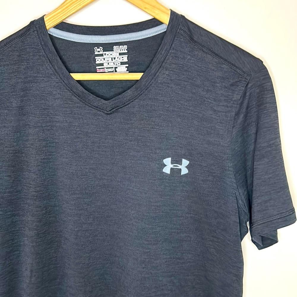 Under Armour SS VN Performance Tee - Under Armour - Small - Black melange Size US S / EU 44-46 / 1 - 2 Thumbnail