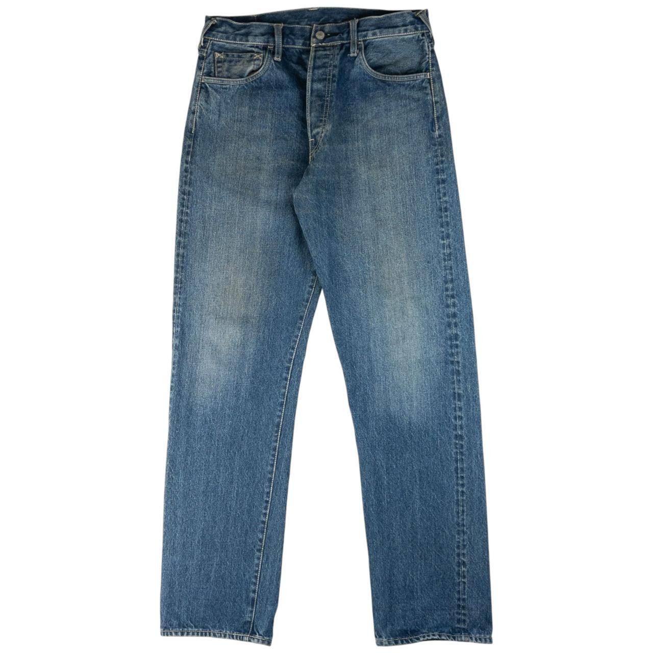Evisu Evisu Painted Daicock Japanese Denim Jeans Size W32 Size US 32 / EU 48 - 2 Thumbnail