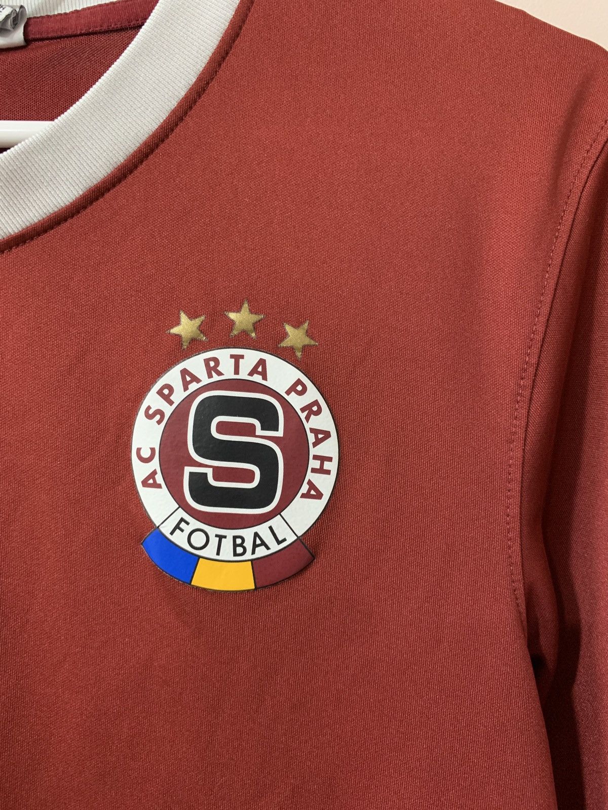 Nike Sparta Praha 2014 Home Football Shirt Nike Soccer Jersey S Size US S / EU 44-46 / 1 - 5 Thumbnail