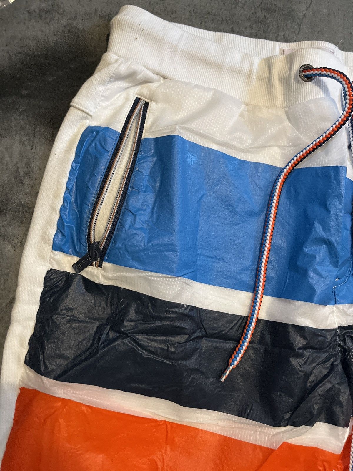 Born Fly Born Fly “Anytown USA” White Track Pants Size US 32 / EU 48 - 5 Thumbnail