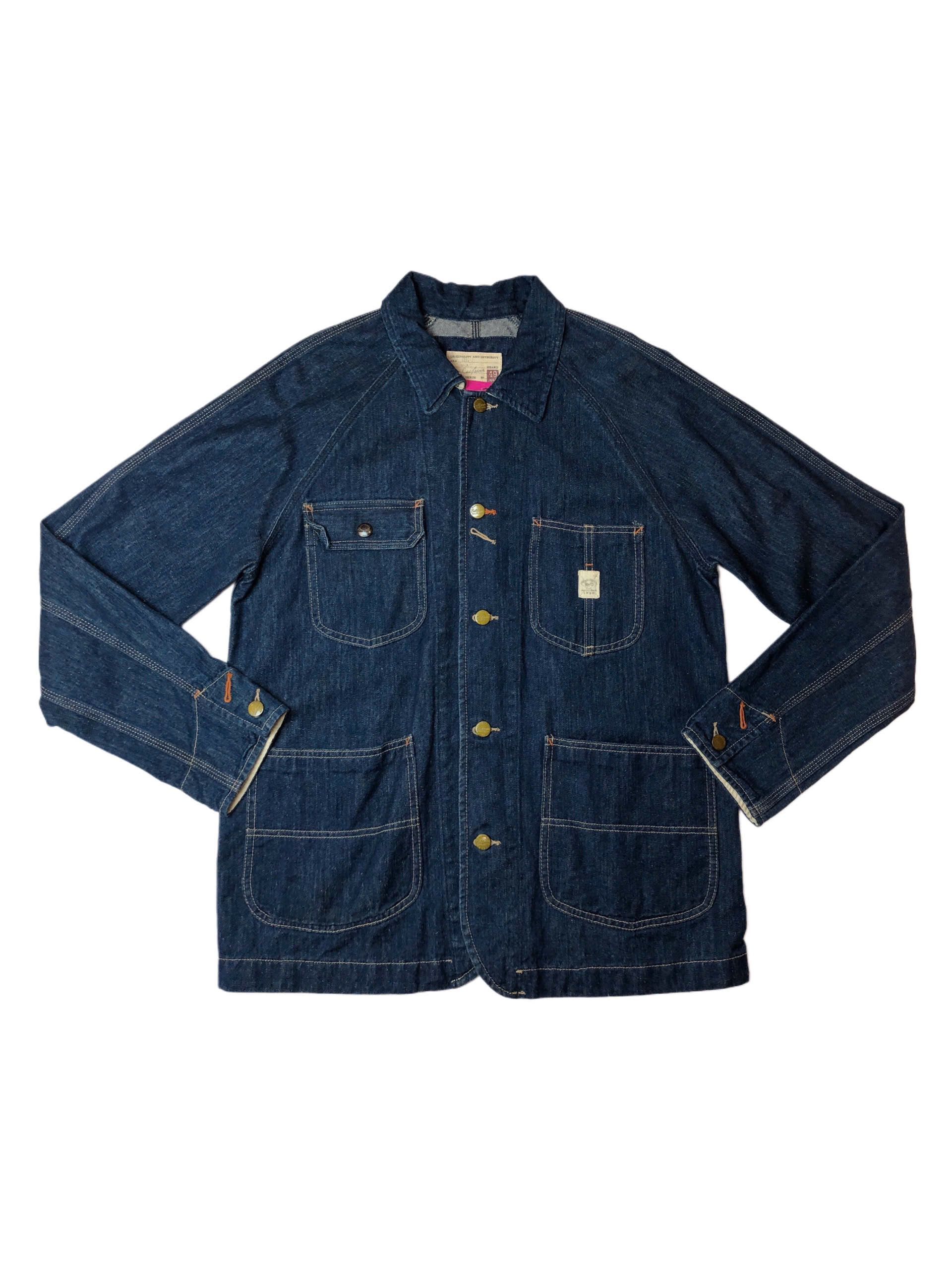 Who A.U. Denim Work Jacket Size US L / EU 52-54 / 3 - 1 Thumbnail