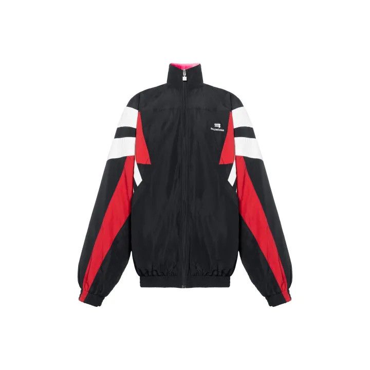 Balenciaga Balenciaga Double-Sided Logo Print Jacket 0079 Size S / US 4 / IT 40 - 1 Thumbnail