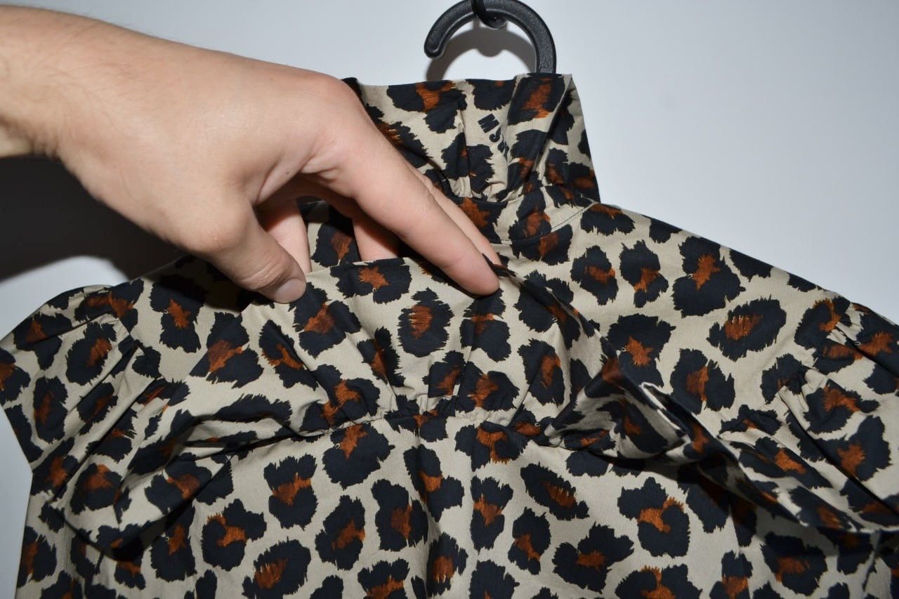 MSGM MSGM Milano Blusa/Blouse Shirt Leopard Womens Size 40 NEW Size M / US 6-8 / IT 42-44 - 10 Thumbnail