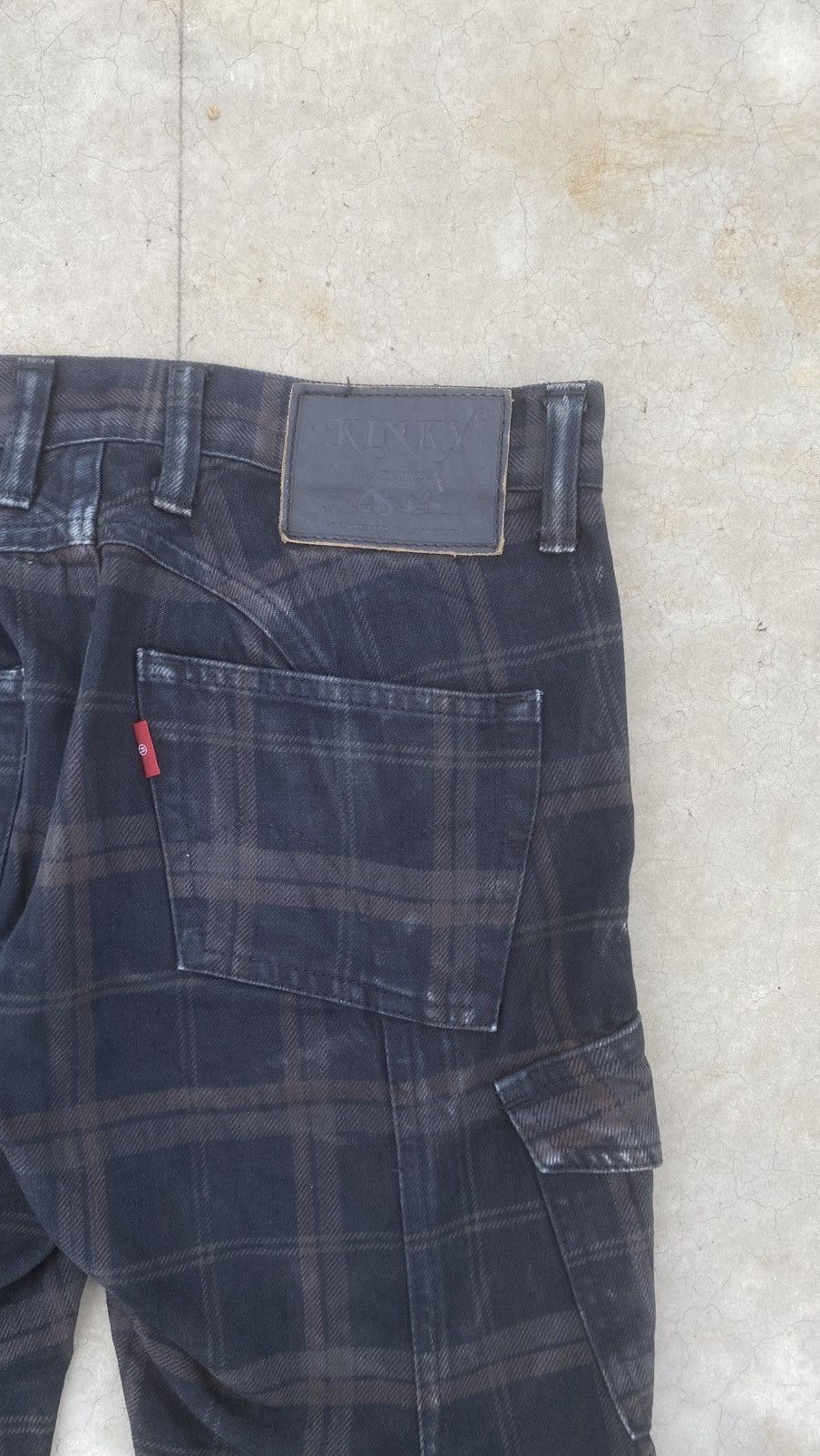 Hysteric Glamour Hysteric Glamour Plaid Cargo Shorts 3/4 Length Y2K Size 29" - 4 Thumbnail