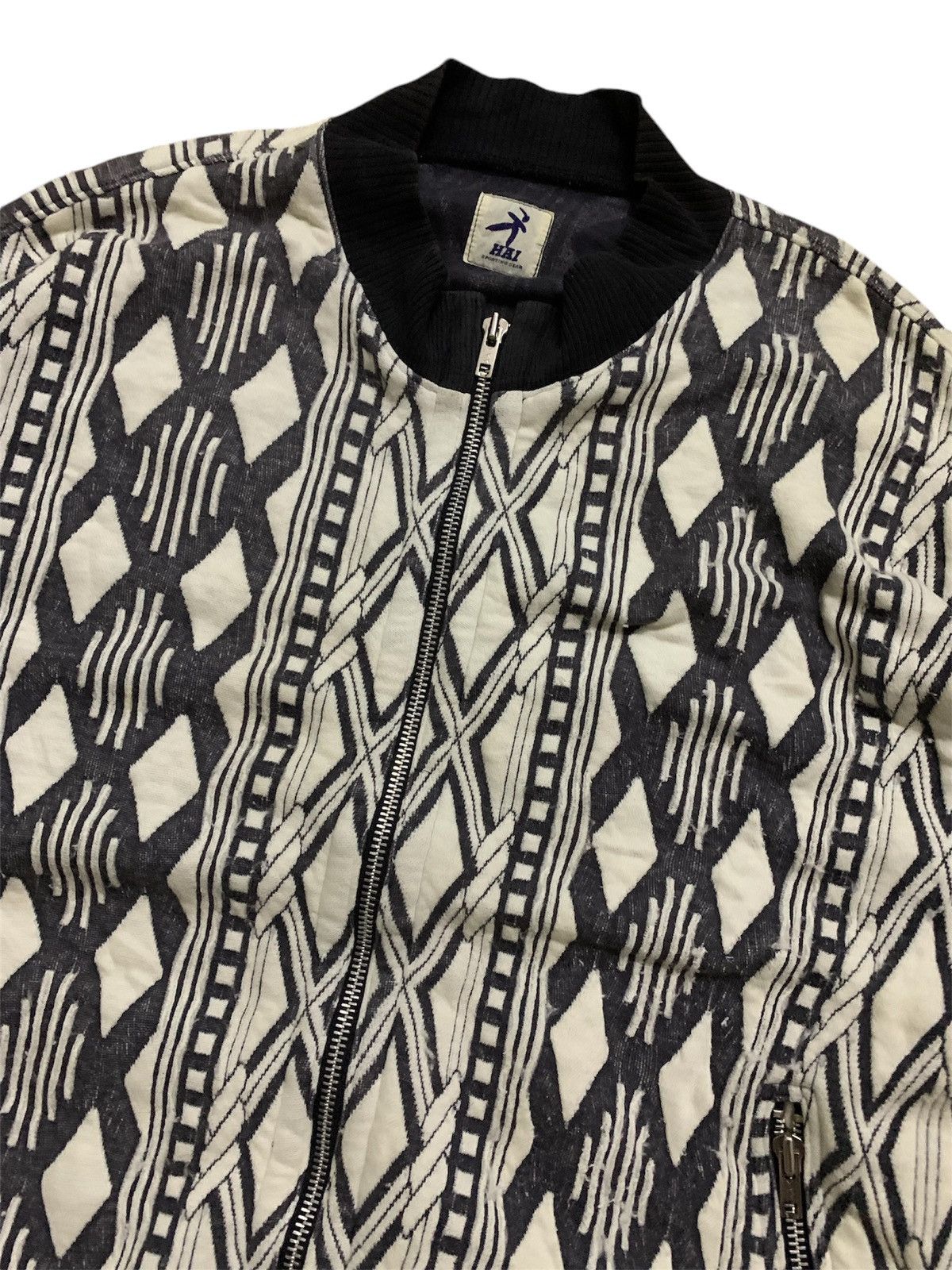 Issey Miyake 💥Vintage Issey Miyake Bomber Jacket Size US XL / EU 56 / 4 - 3 Thumbnail