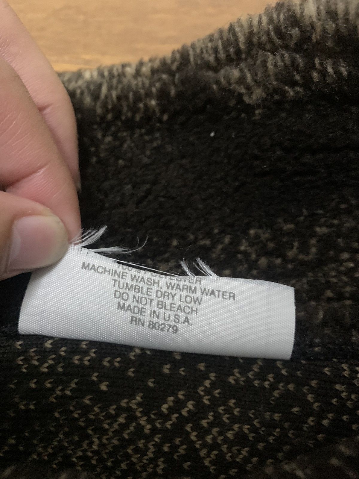 Vintage Vintage Black Mountain Horse Full Zip Fleece Jacket Size US XL / EU 56 / 4 - 3 Thumbnail