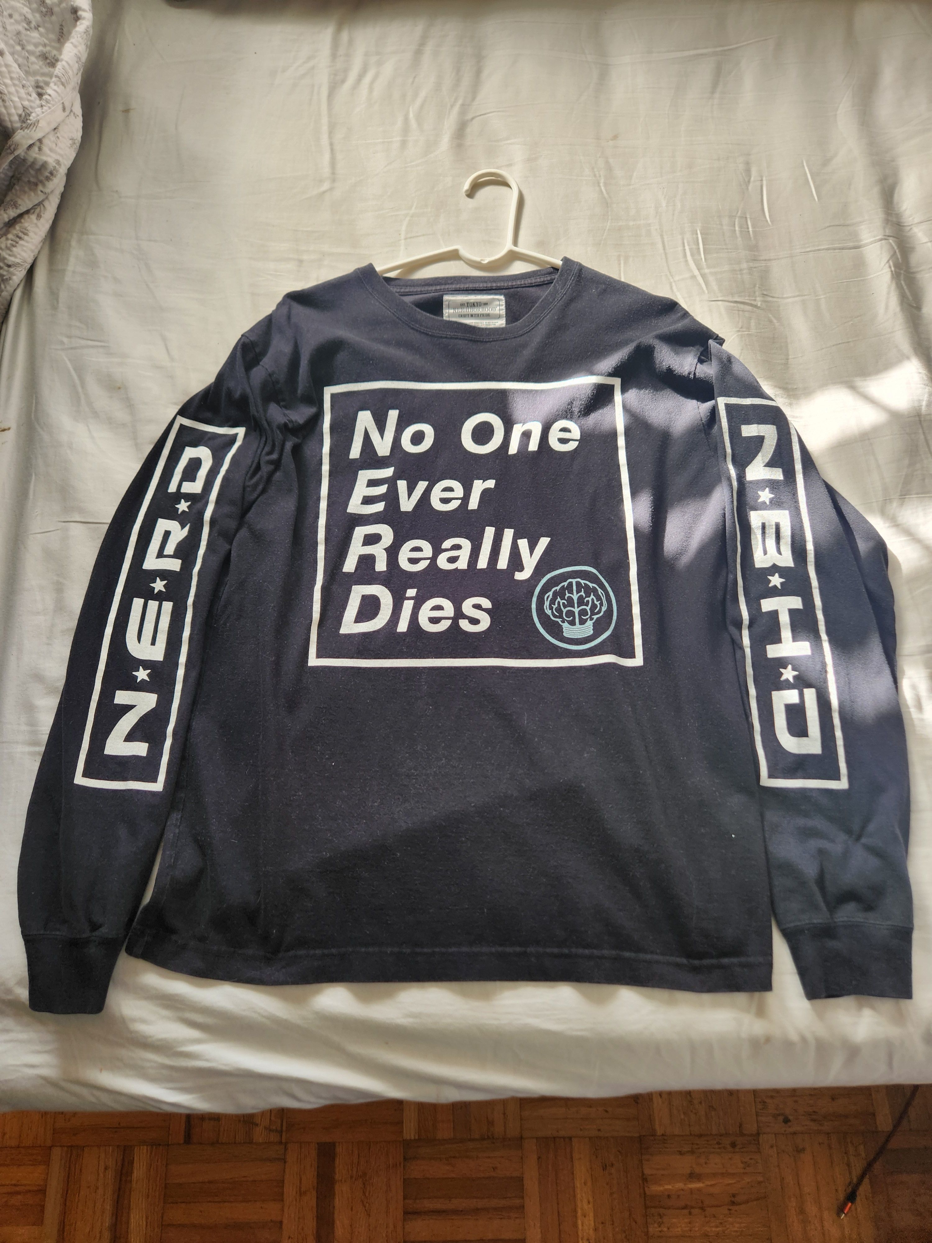 【希少ロンTee】neighborhood long sleeve tee NEIGHBORHOOD(ネイバーフッド) CRAFT WITH PRIDE PRINT LONG