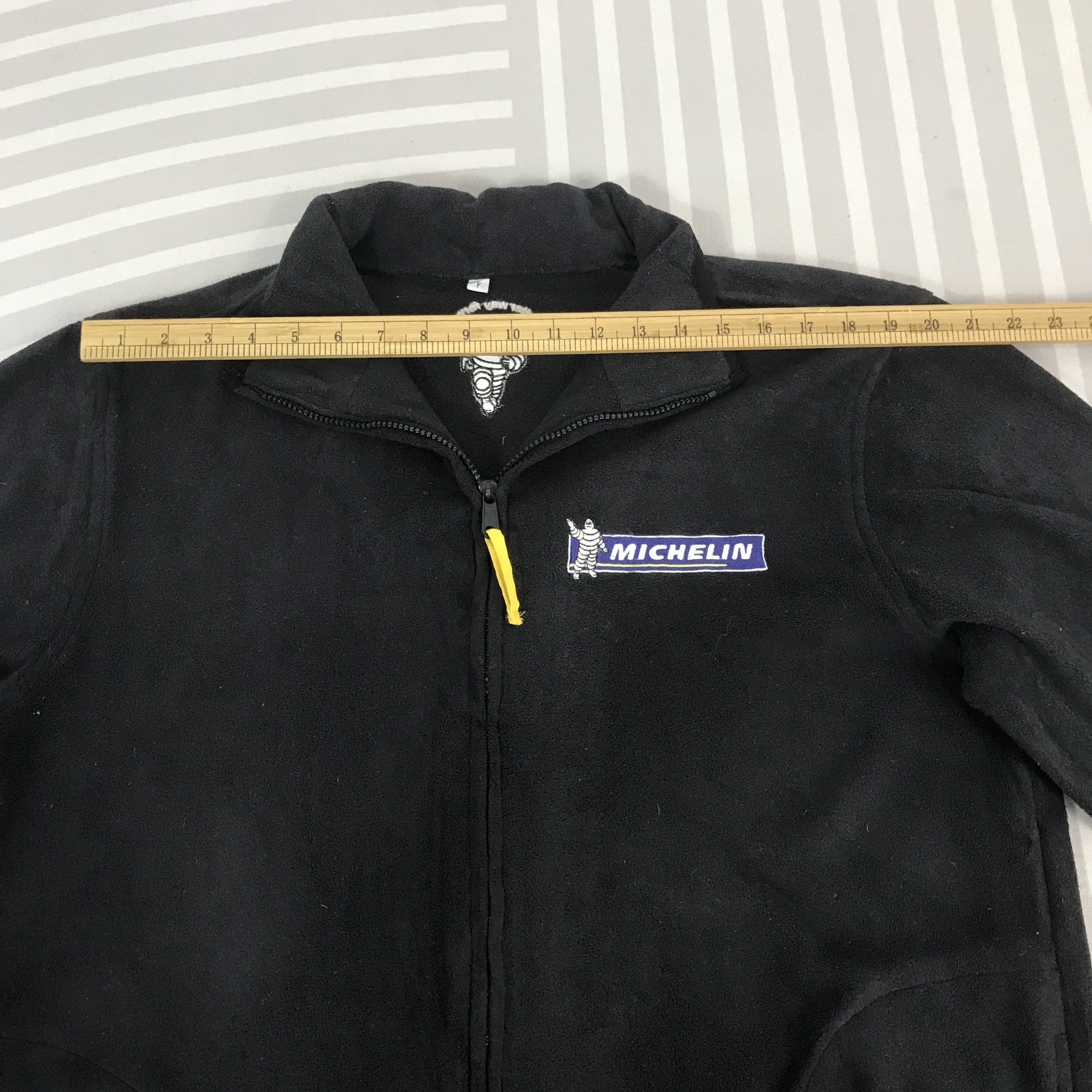 Japanese Brand Vintage Michelin tyre fleece racing team Jacket Size US L / EU 52-54 / 3 - 5 Thumbnail